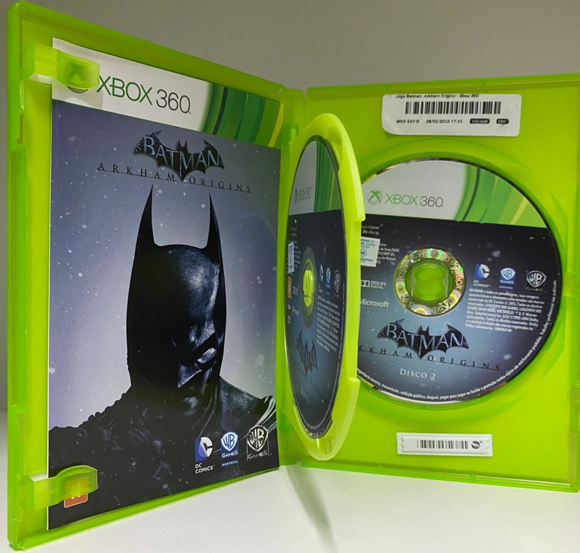 Batman: Arkham Origins - Xbox 360 - Original - ALB GAMES