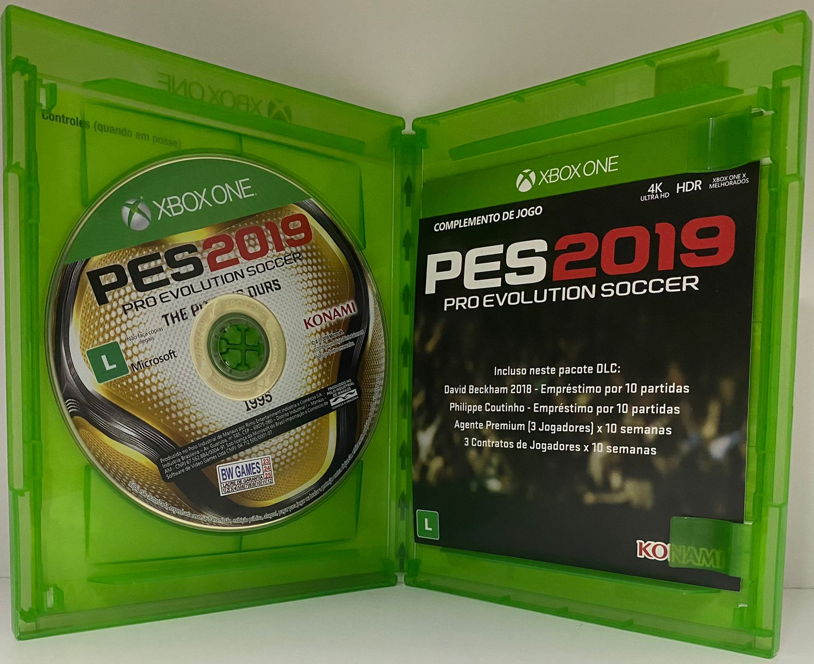 PES2019 Pro Evolution Soccer - XBOX ONE/SERIES X - Original - ALB GAMES