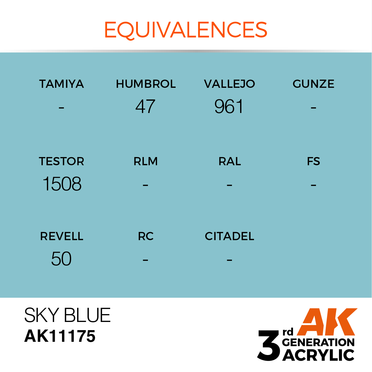 Sky Blue - Standard - Geek Tintas