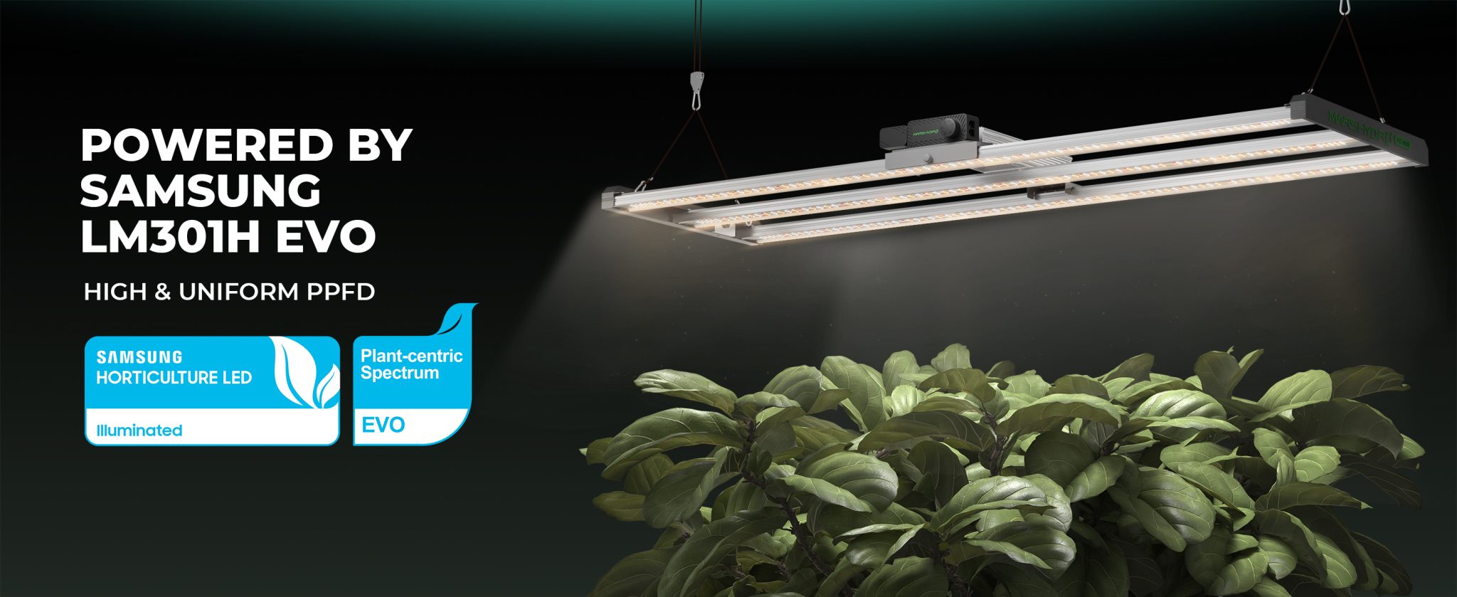 Painel Mars Hydro FC4000-EVO 320W LED Samsung LM301H EVO