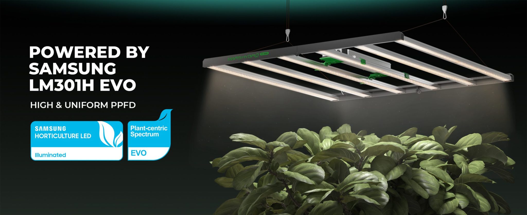 Painel Mars Hydro FC8000-EVO 800W LED Samsung LM301H EVO