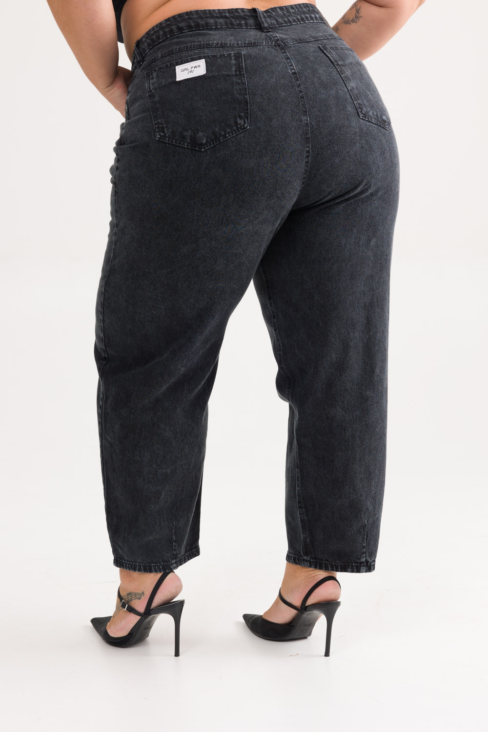 Calça Jeans Baggy Plus Size Estonada Madu - 787 Shirts