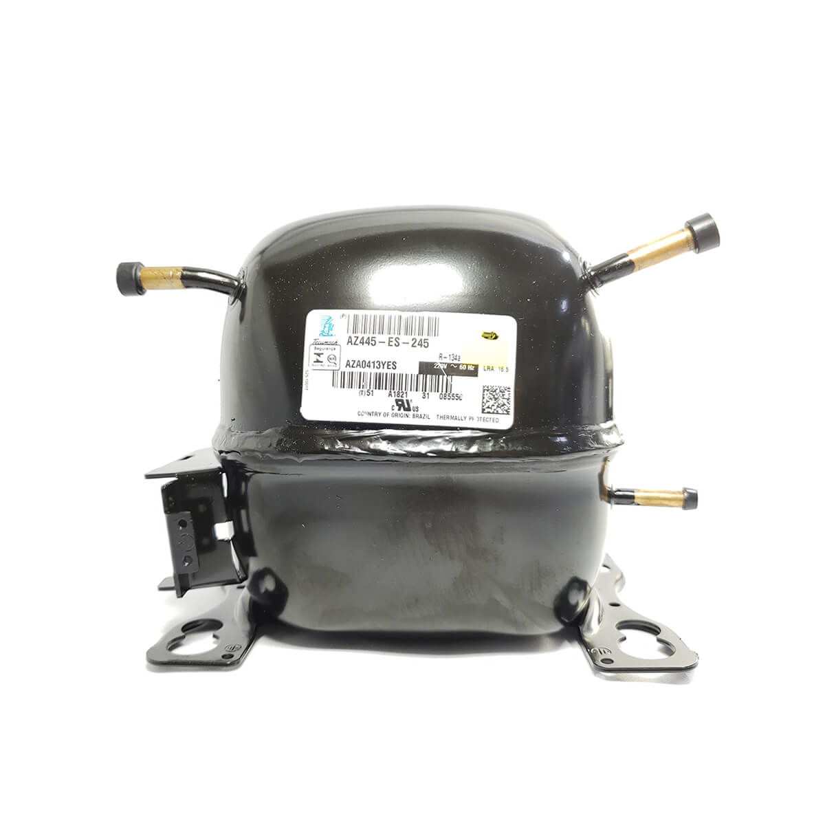 Compressor Tecumseh 1/4 HP 220V Gás R134-A - AZ0413YDS - RS Loja