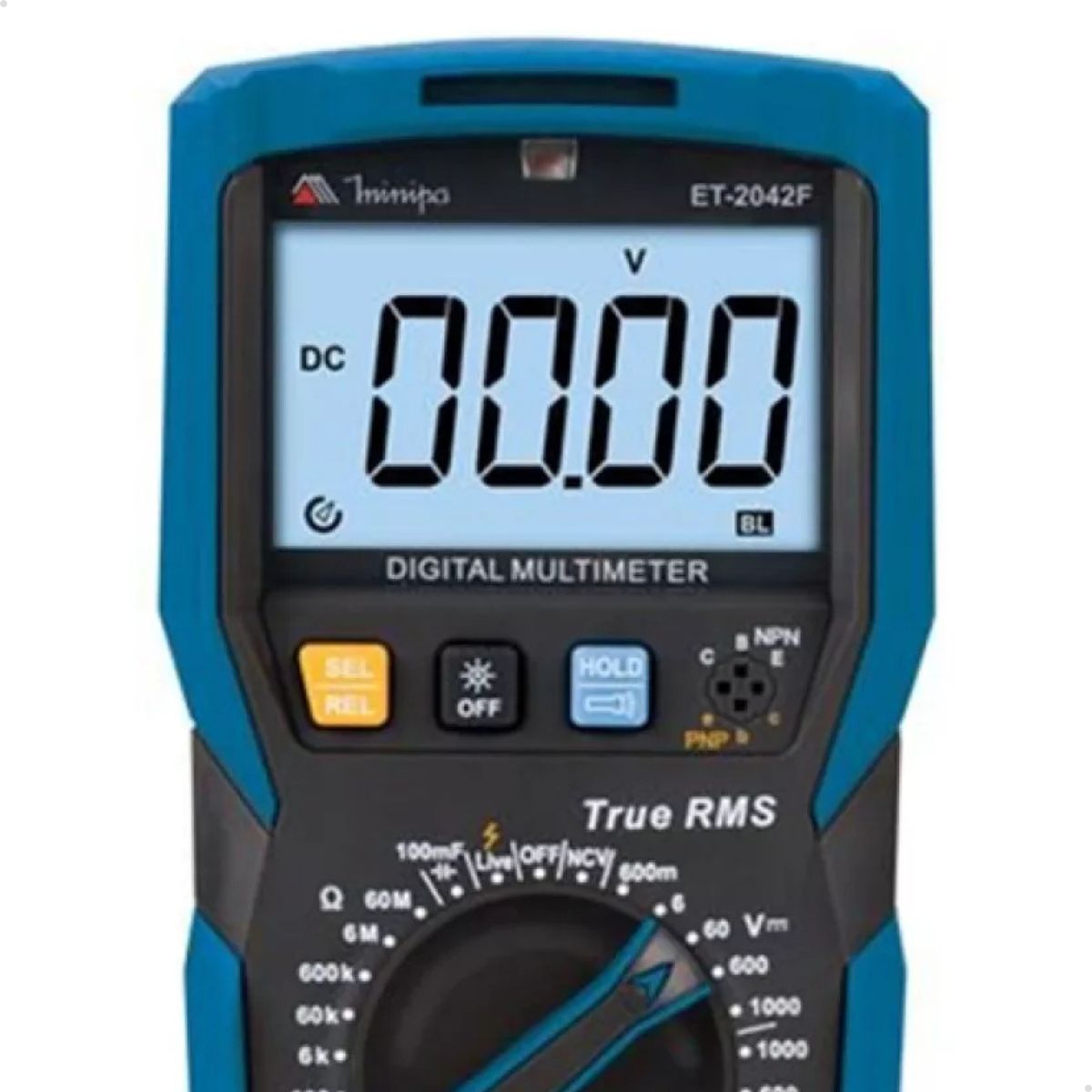 MINIPA MULTIMETRO DIGITAL ET2042F TRUE RMS - Contattos Mais | Elétrica ...