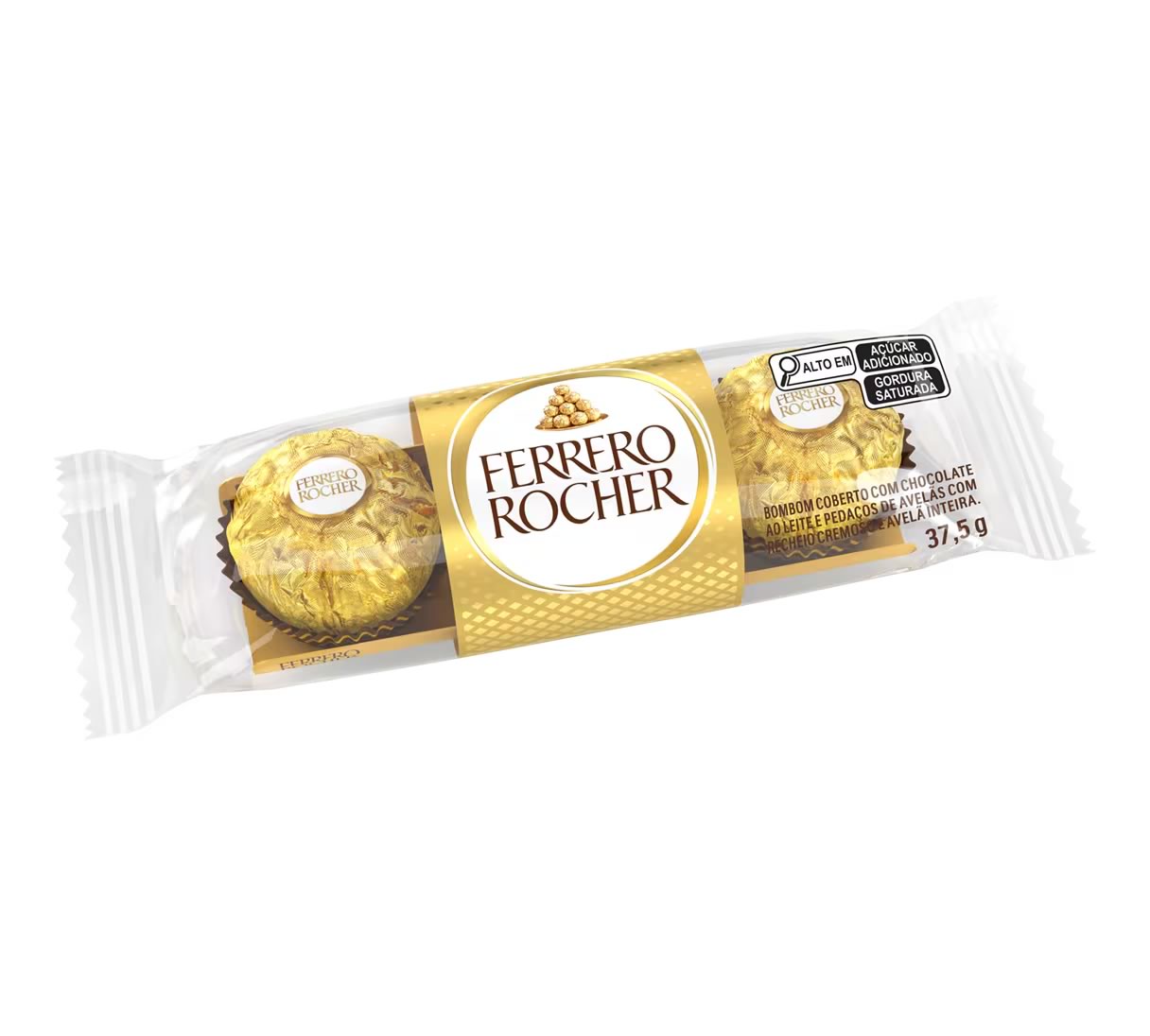 Ferrero Rocher Sorte Kit Presente Ouro com Bambu da Sorte e Chocolate Ferrero Rocher ...