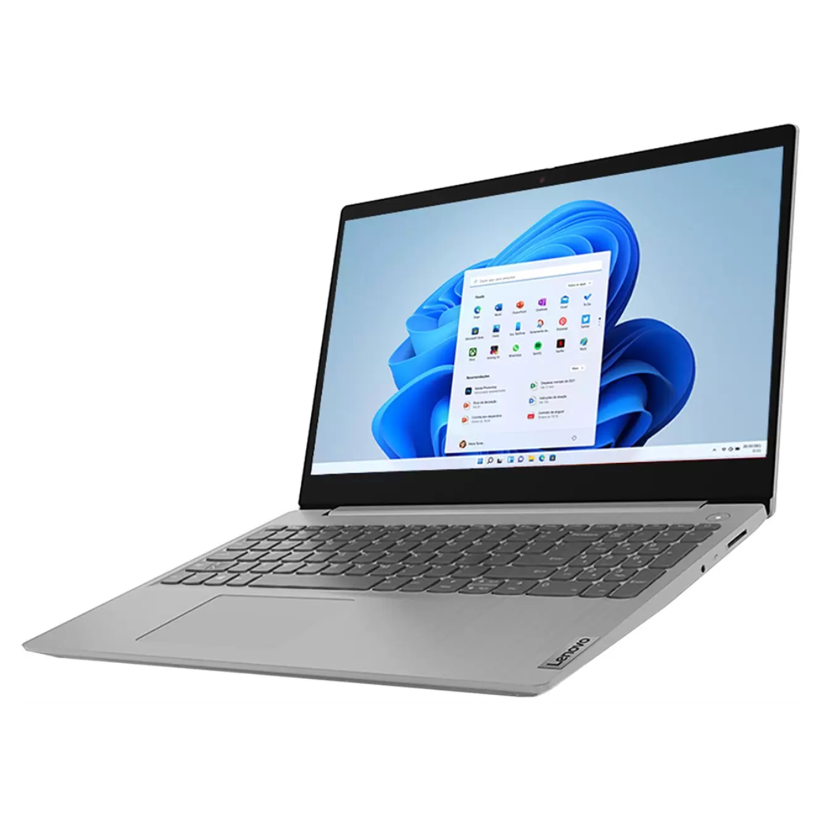 Notebook Ideapad 3i 15.6 I5 256gb Ssd 8gb 15iml05 Lenovo Cor Cinza
