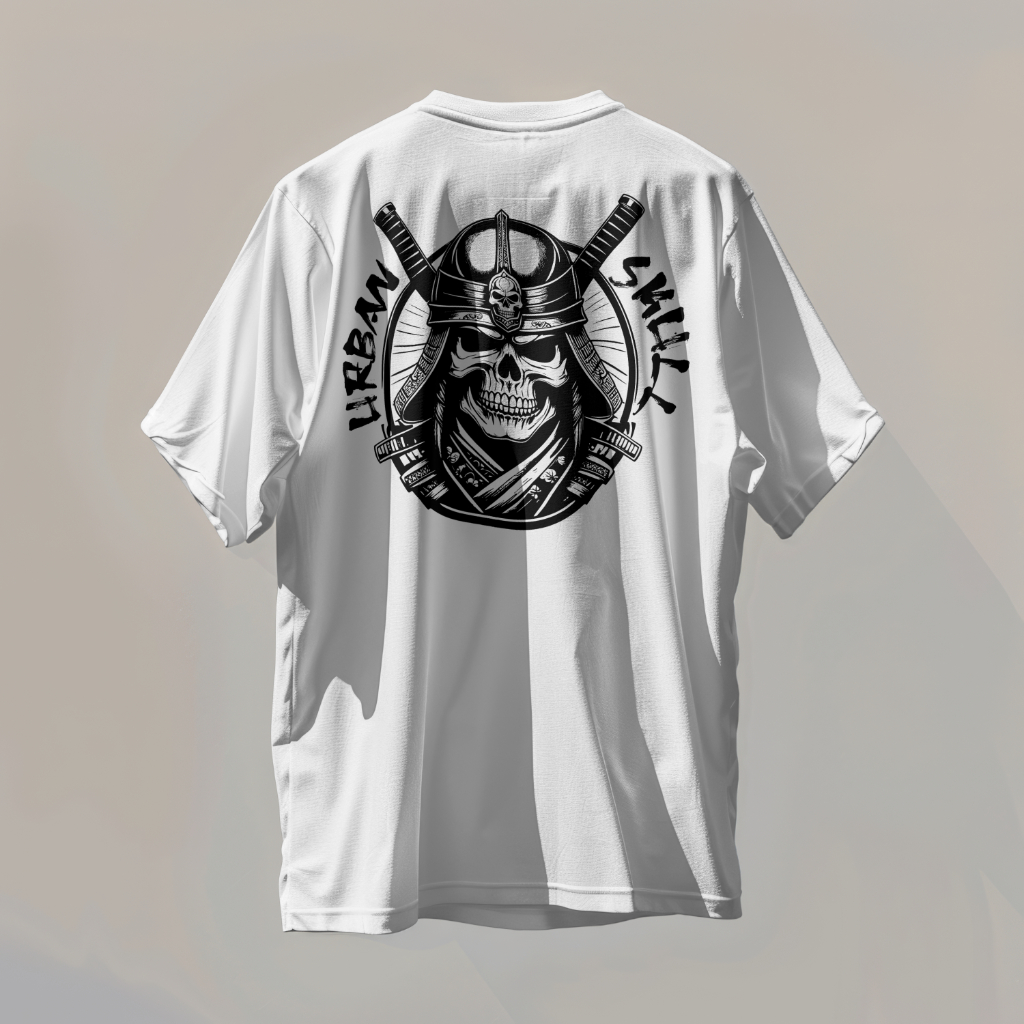 Urban Backwoods Samurai II T-Shirt Uomo – Jersey Premium 190 G/m², Regular Fit, Taglie S-5XL