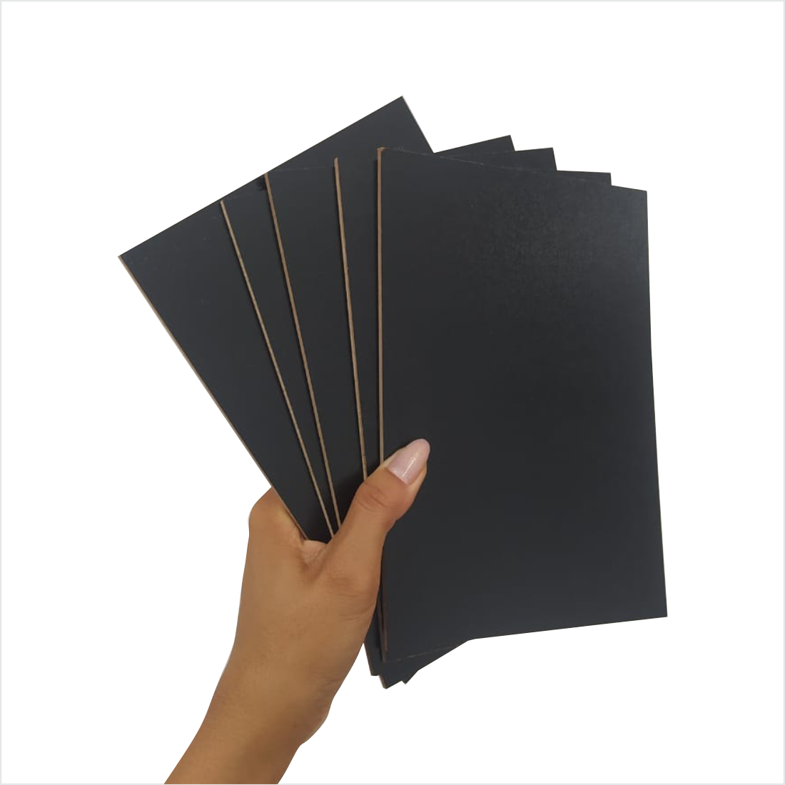 Placas MDF 3mm preto - GP Madeiras