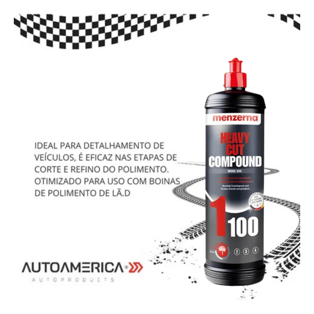 HEAVY CUT COMPOUND 1100 250ML - V-One Store - Protection&Care