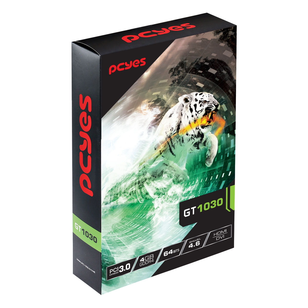 PLACA DE VÍDEO NVIDIA GEFORCE GT 1030 - 4GB DDR4 - 64BIT - HDMI