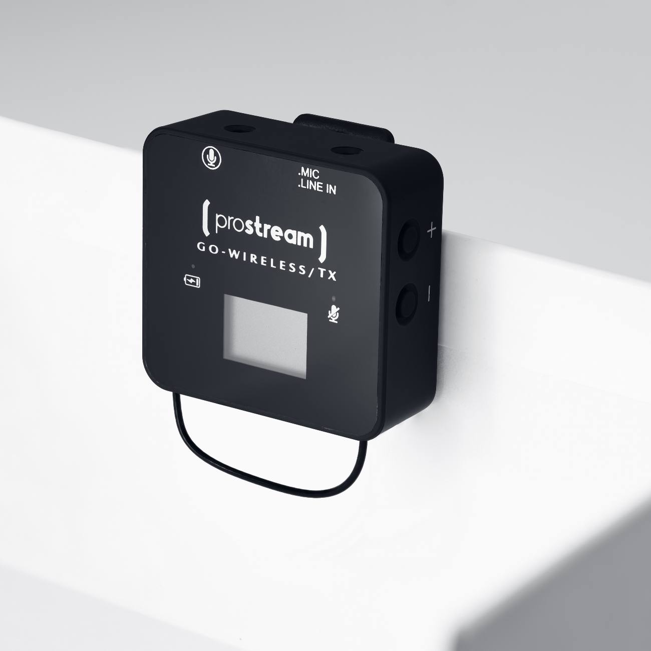 M Pro Stream Microfone de Lapela sem Fio para Câmeras e Smartphones - Prostream