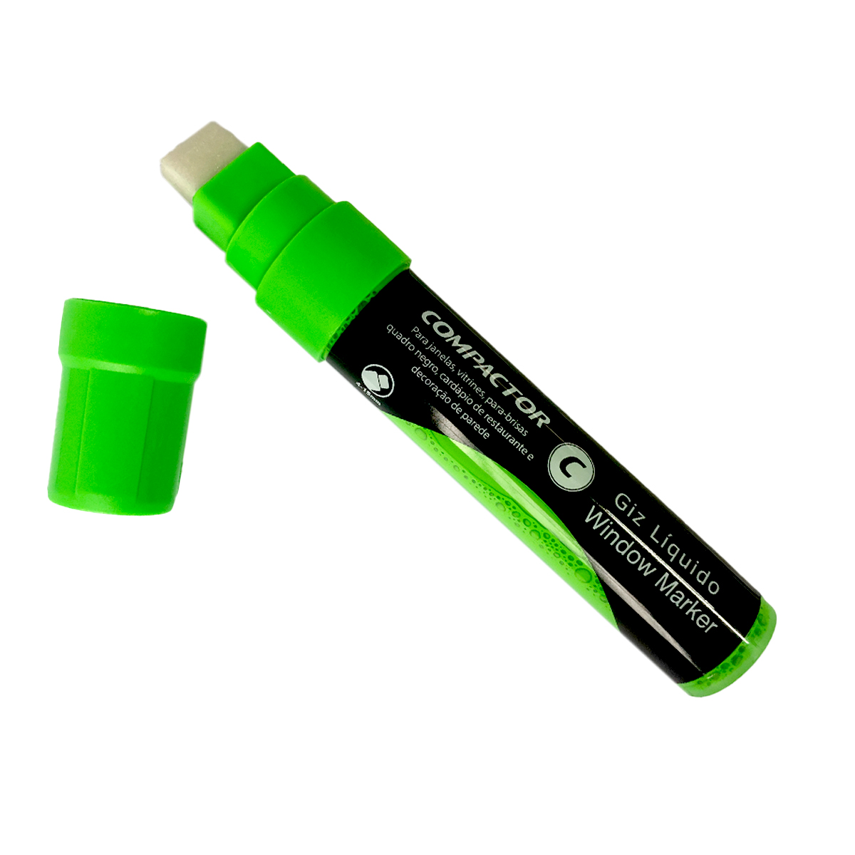 Caneta Poster Window Marker Compactor 10x15 – Traço Preciso