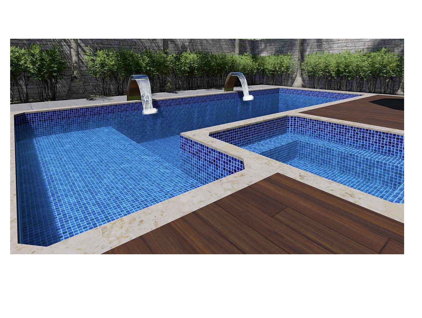 Revestimento De Vinil Para Piscina Sansuy 07mm - Acquaflesh Piscinas