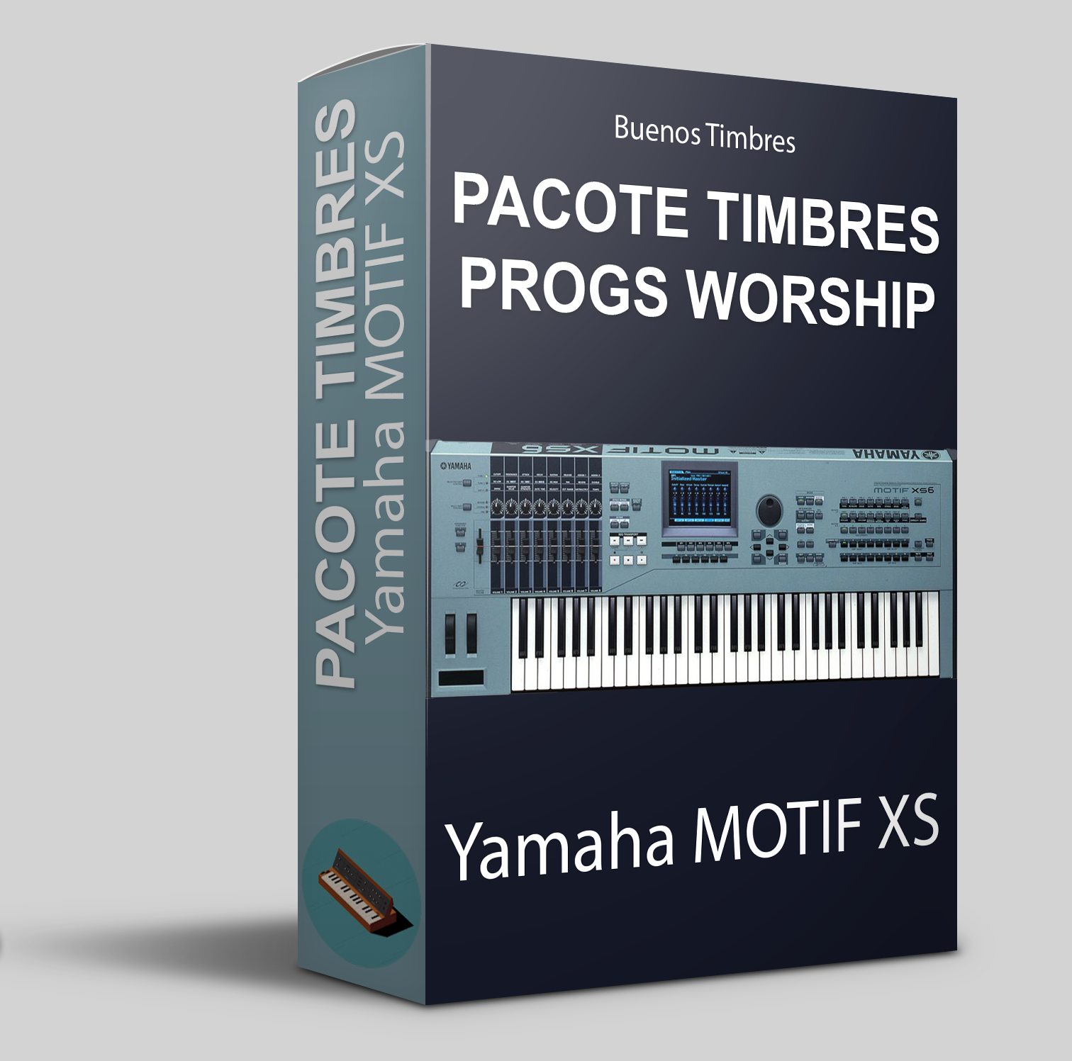 DTM・DAW GREETINGS SPRING YAMAHA EOS Pacote de Timbres Progs Worship para Yamaha Motif XS e Motif XF