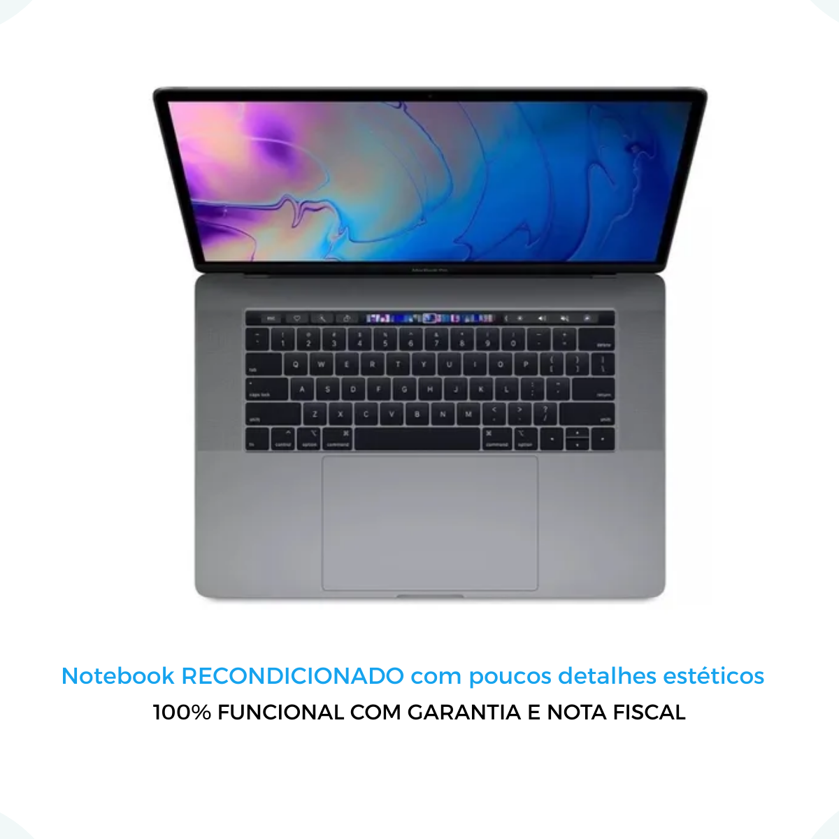 Apple Macbook Pro 2018 A1990 I7 16gb 256gb Ssd Tela 15 2.5k