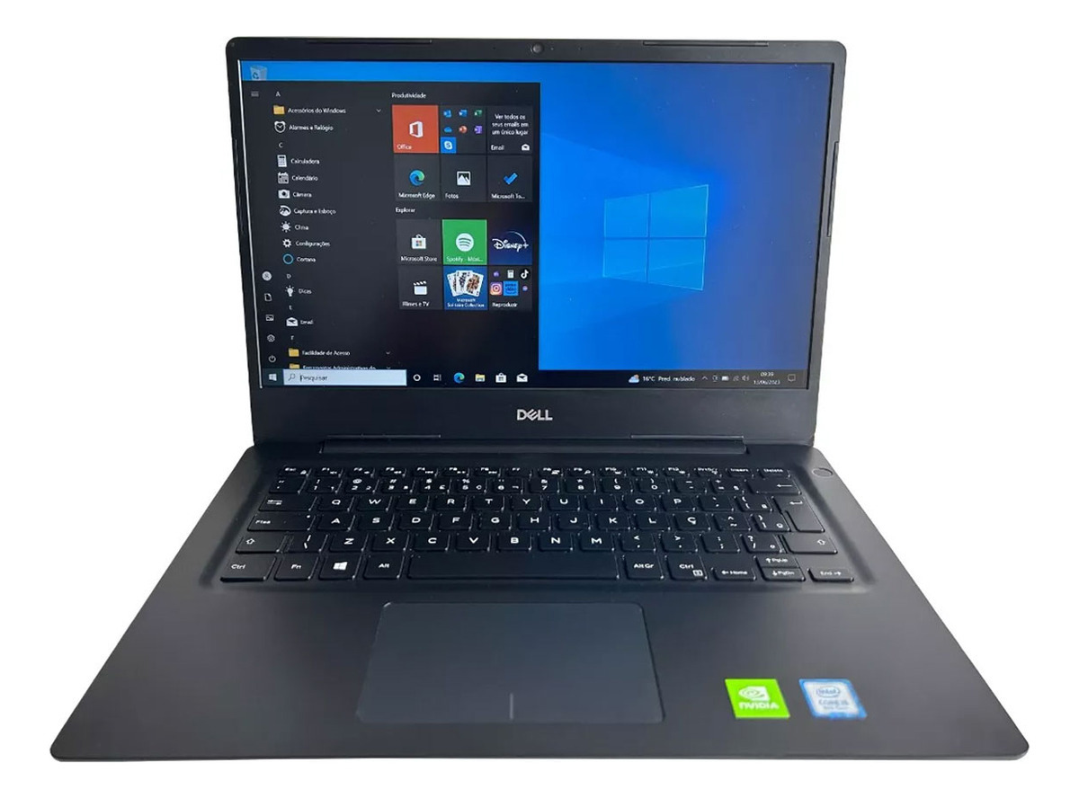 Notebook Dell Vostro 5481 Core I7 8565U 16gb SSD 256gb 14