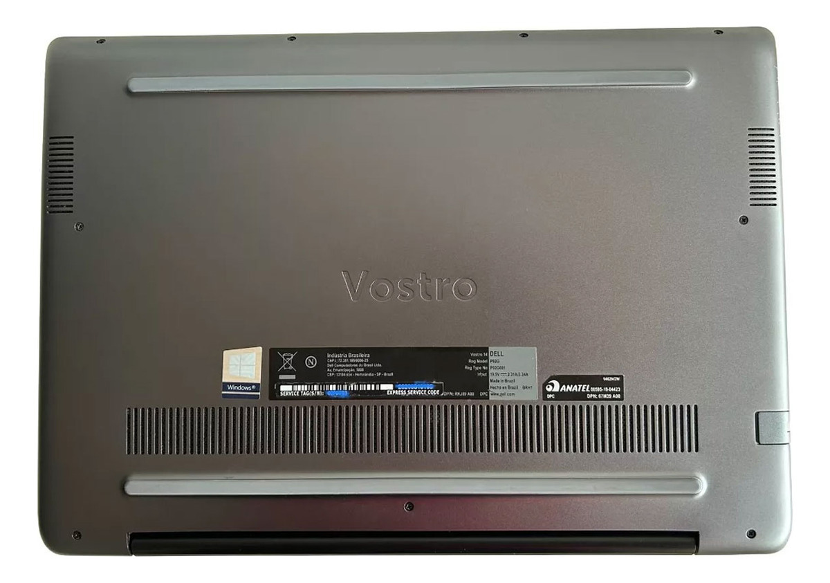 NOTEBOOK DELL VOSTRO 5481 CORE I5-8265U 8Gb 256Gb Nvidia 2Gb