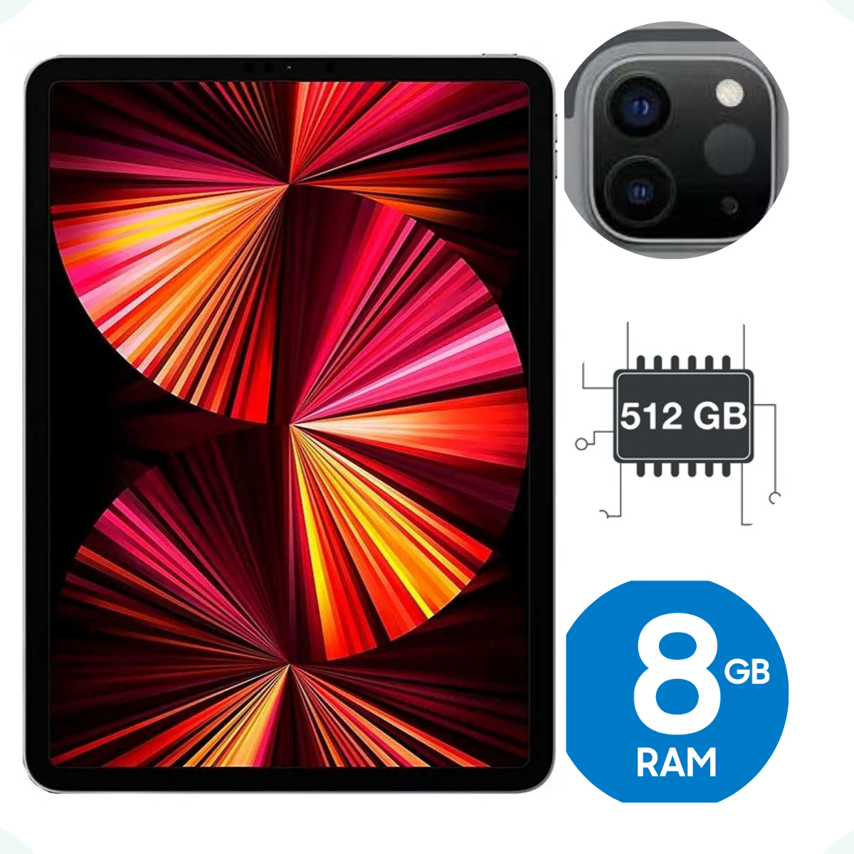 Tablet Apple iPad Pro 512gb Cinza Espacial - Ecomtech Informática