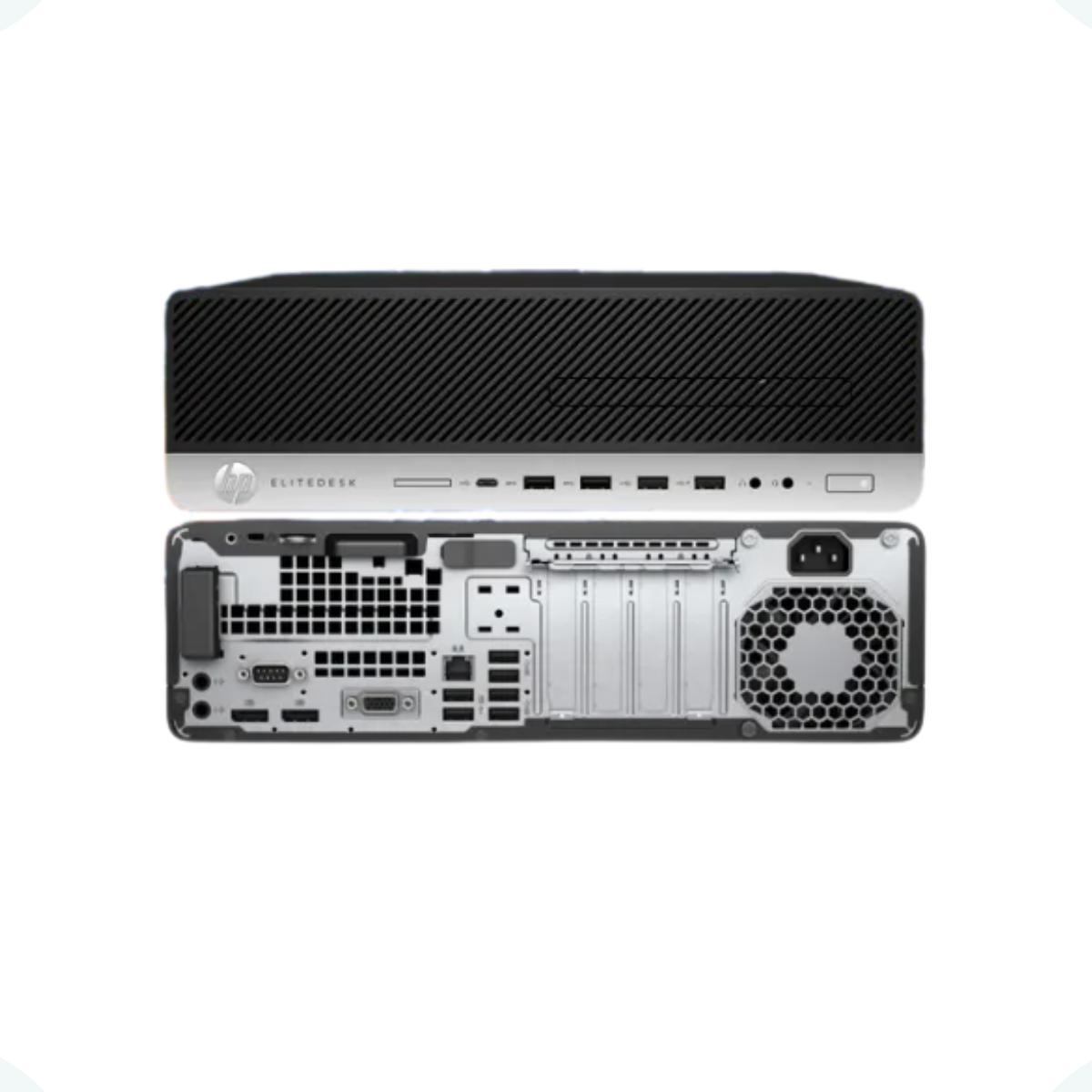 ⭐️508⭐️HP Elite Desk 800 G5 sff i5-9500 HP Mini computador desktop EliteDesk 800 G5, Core i5-9500T 3,70