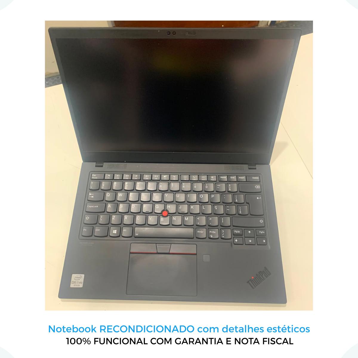 Note Lenovo Thinkpad X1 Carbon G8 i7-10th 16gb 256gb Touch
