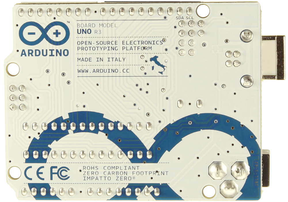 Arduino UNO R3 Original da Itália - D&D Componentes Eletrônicos