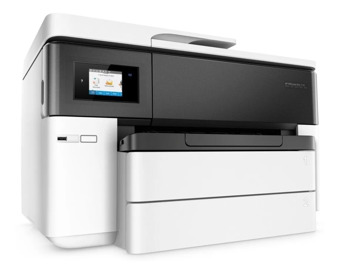 IMPRESSORA MULTIFUNCIONAL - HP7740 OFFICEJET - CHIPLESS