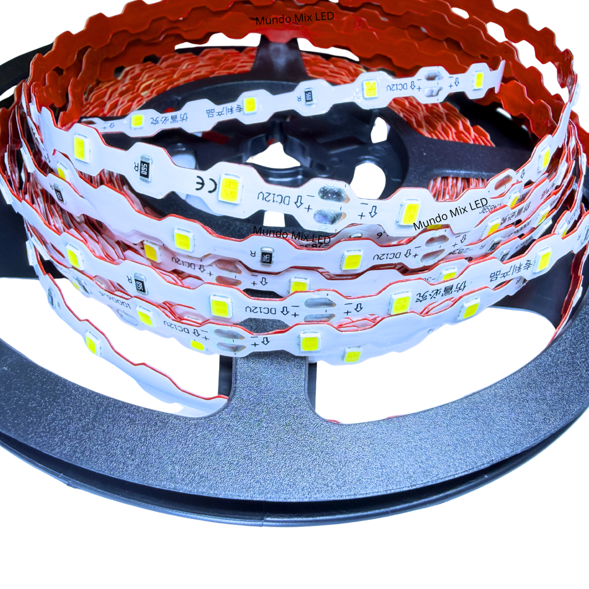 Ultra Fita LED Maleável 42-LEDs 10W /MT 12V 8000k Branco FRIO ZIG