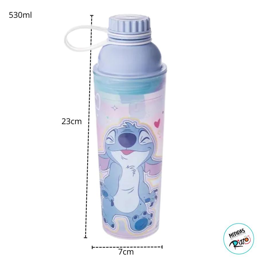 Garrafa Vip - Stitch Love - 660ml - 1 unidade - Disney Original - Rizzo ...
