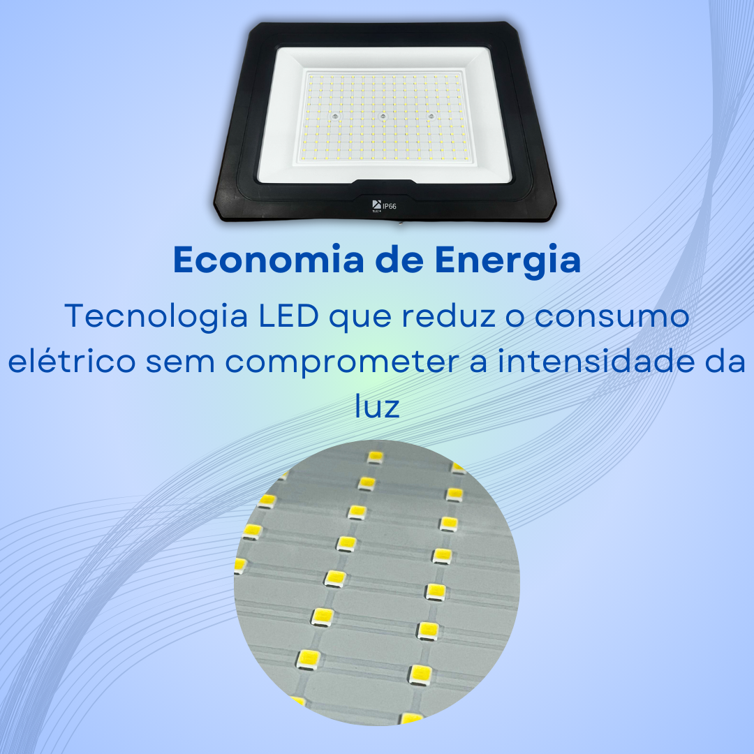OPTICLED SLIM 500 S LEDライト REFLETOR SLIM DE LED TLED 500W 6500K - BRANCO FRIO - NEXTCONNECTION