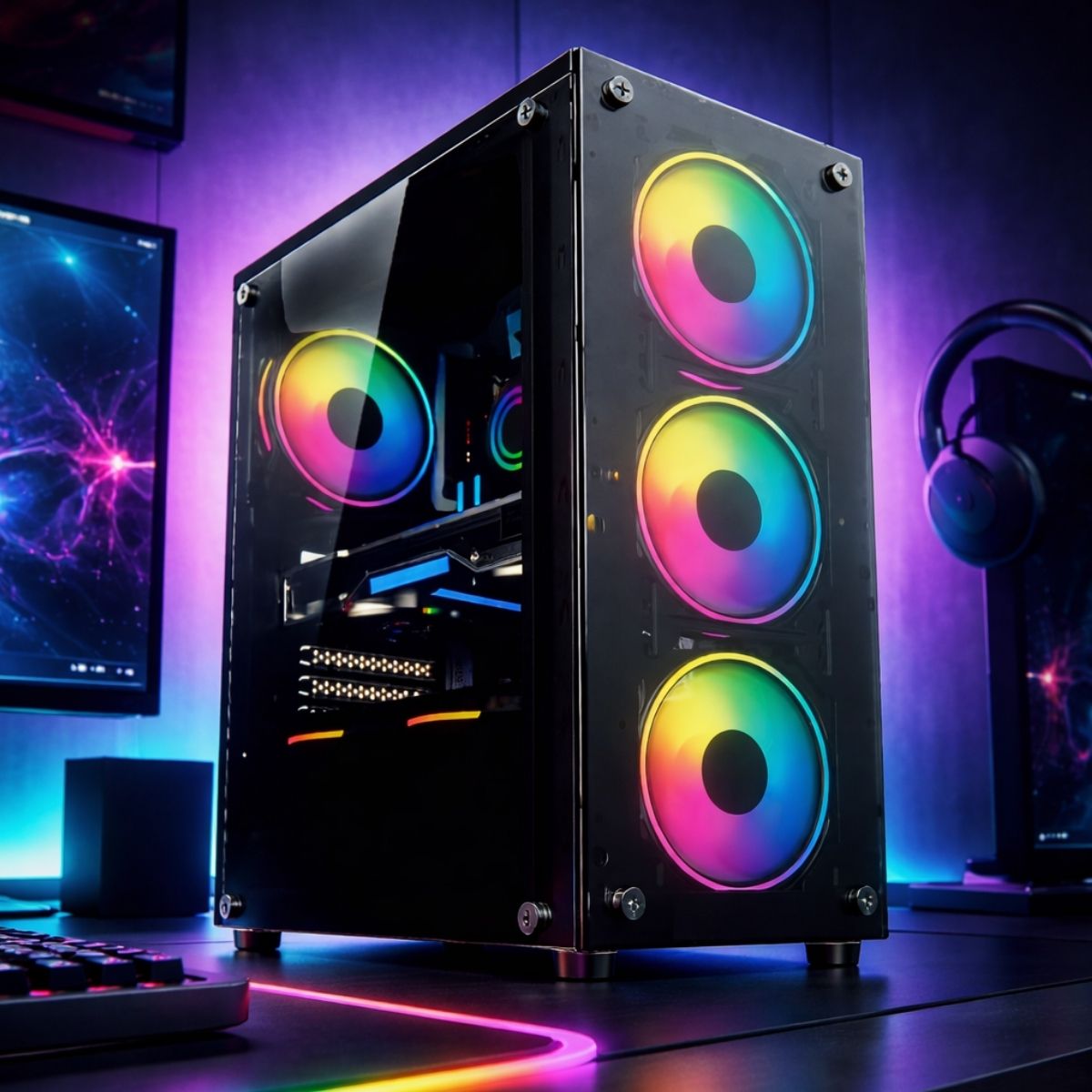 Computador Gamer MultiPC com Placa de Vídeo GT730 4GB Core I7 16GB