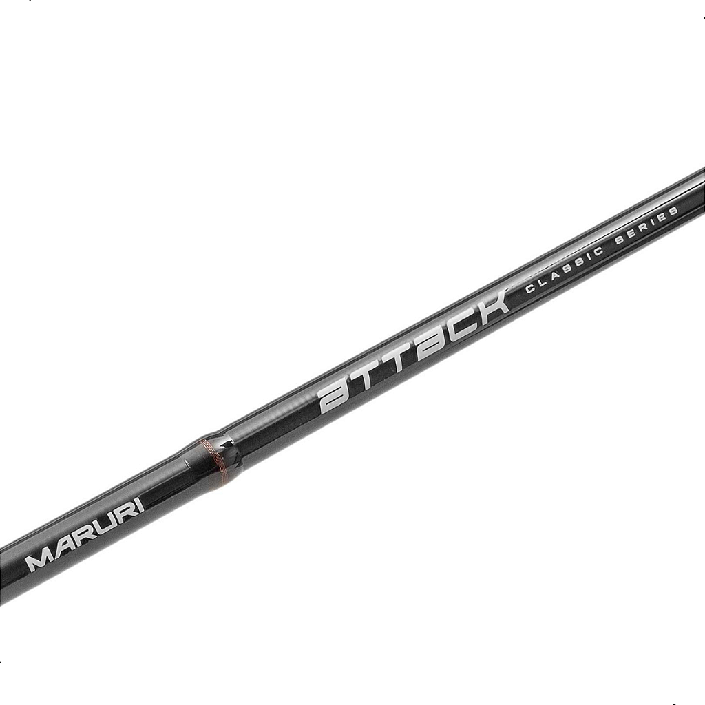 Vara Para Carretilha Maruri Attack Black 1,83m 12-25LB C-601H - SUMMER ...