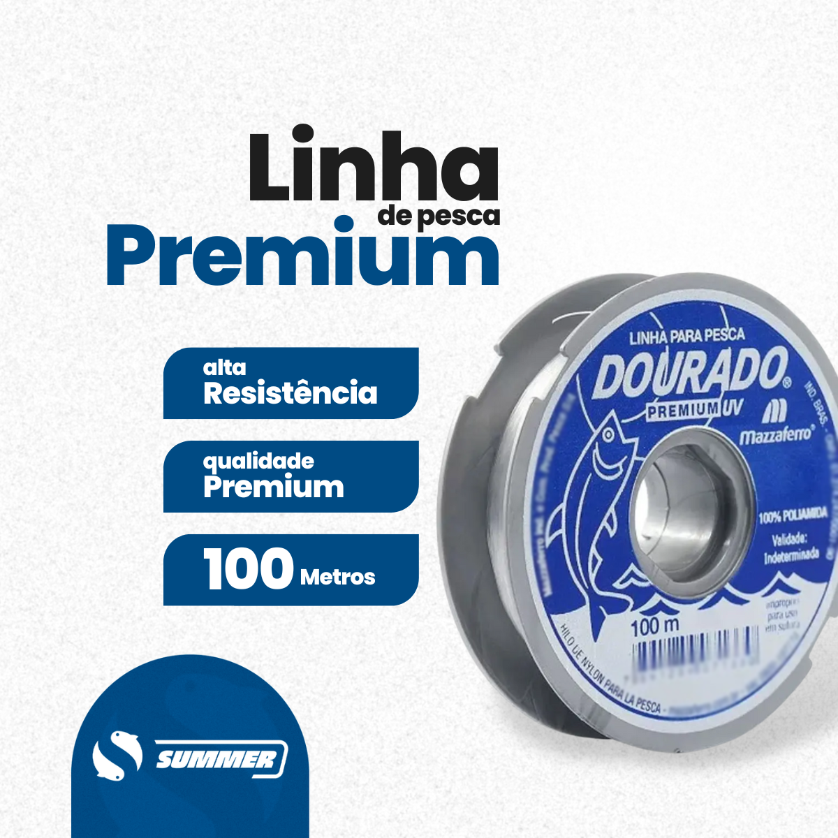 Kit De Pesca Triplo Vara + Molinete + Acessorios Completo - SUMMER ...