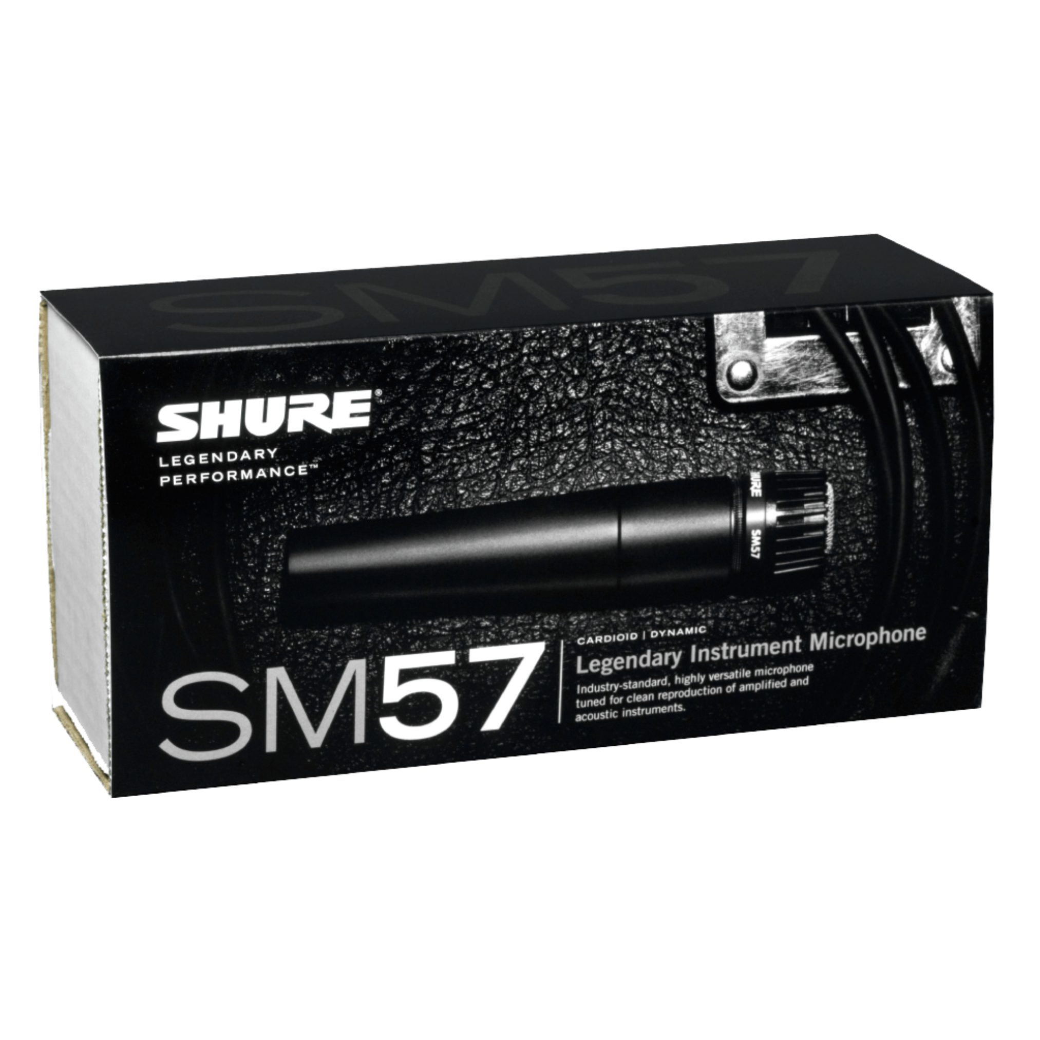 Microfone Shure Sm Sm57-lc Legendary Instrument - Preto - Loja Audio
