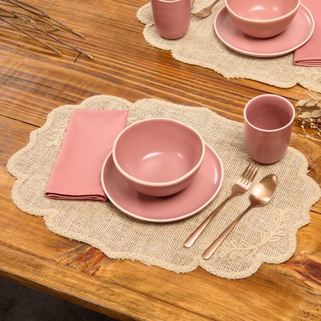 Guardanapo Home 4 Peças Terracota 45cm x 45cm - Imaginne Home Decor