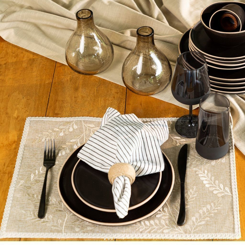 Taça Duo 490 ml Preto - Imaginne Home Decor