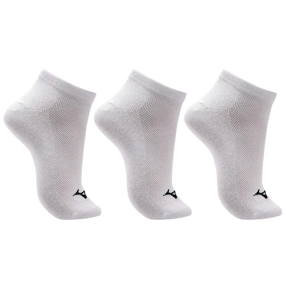 Kit Meia Mizuno Basic Cano Baixo com 3 pares Branco - Sport West | Loja ...