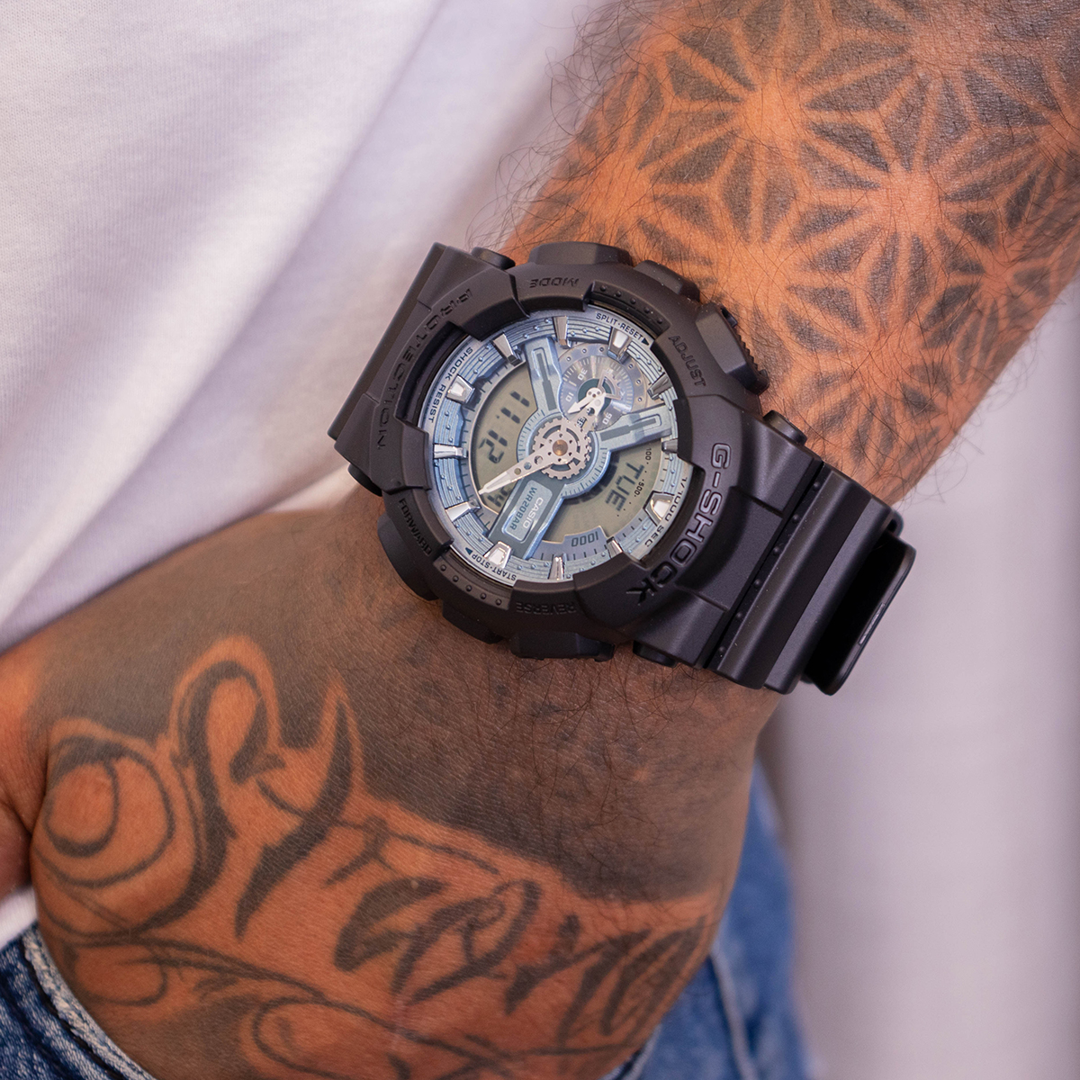 Relógio Masculino Casio G-Shock Azul GA-110CD-1A2DR - RBM WEBSHOP