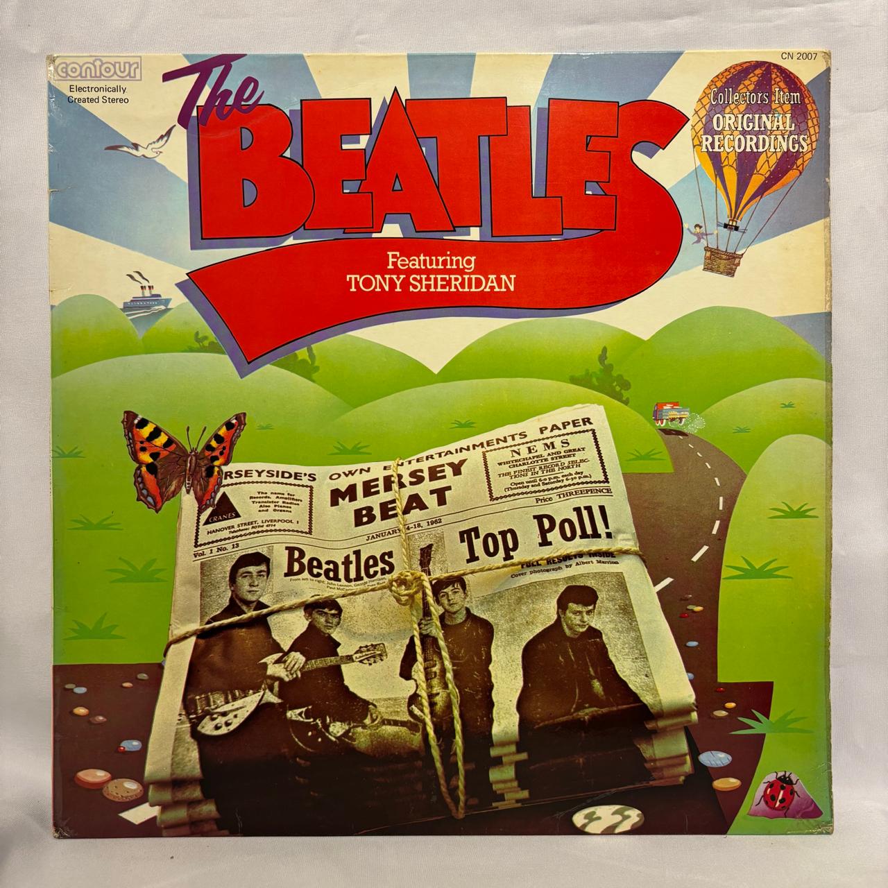 The Beatles Featuring Tony Sheridan 未試聴 LP - The Beatles - Featuring Tony Sheridan - Cafofinho Discos