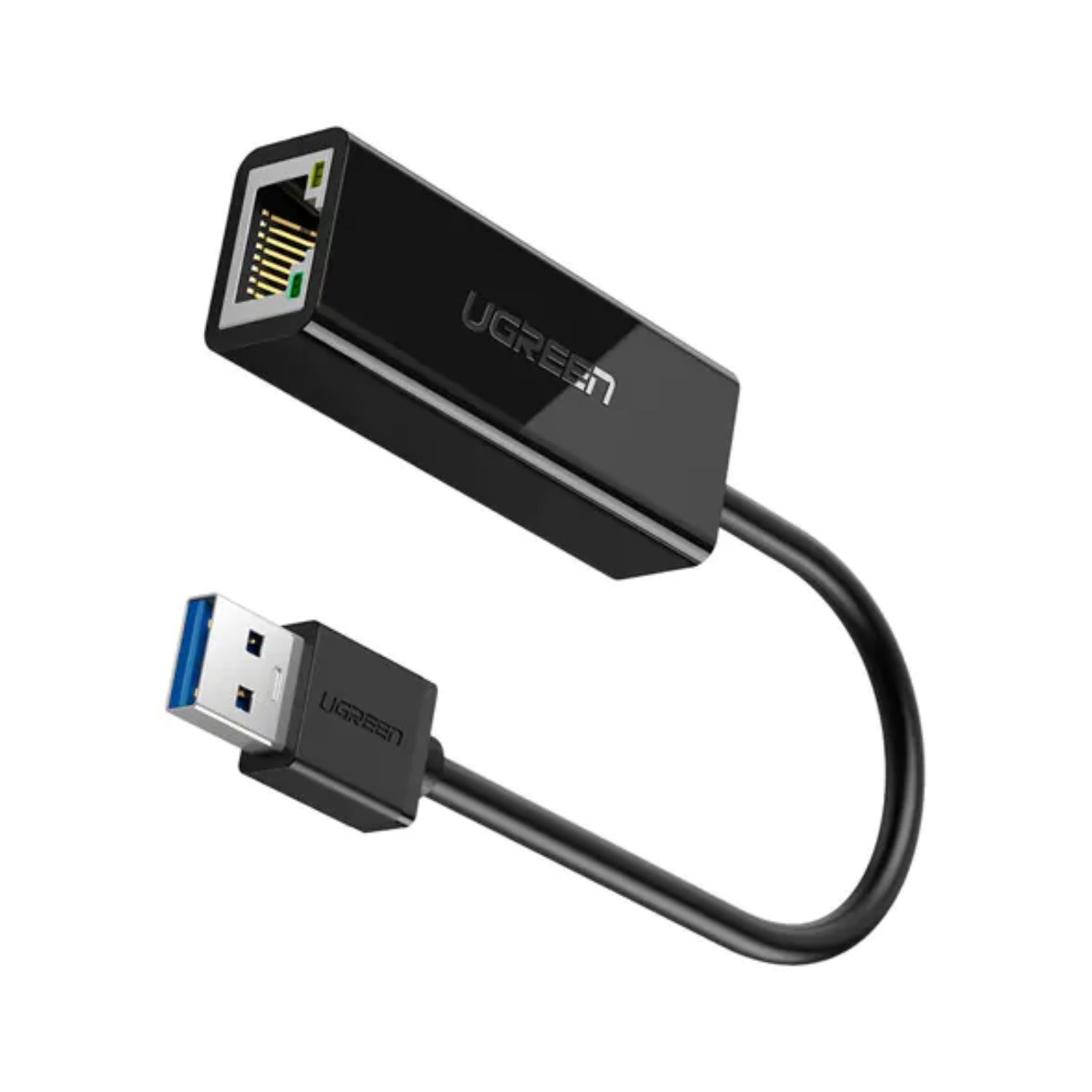 ADAPTADOR USB UGREEN USB-A 3.0 PARA RJ45 GIGA PRETO CR111 - 24 Info