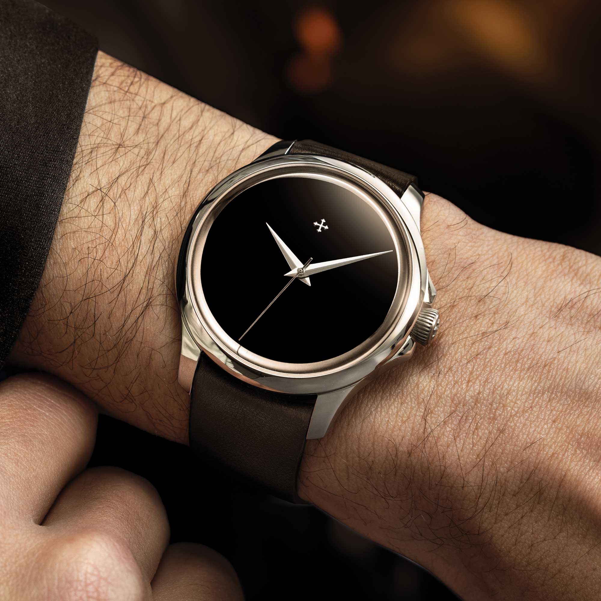 時計 Venezianico Redentore Ultrablack 40mm Venezianico Redentore Ultrablack 40mm com mostrador preto total