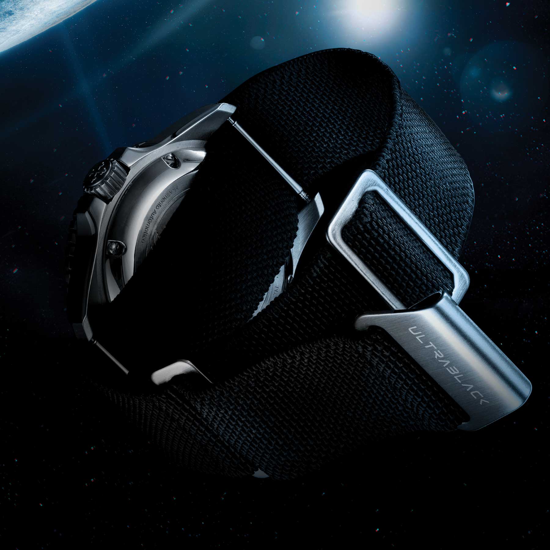 Venezianico Nereide Ultrablack 42mm - Diver com Musou Black 99,4