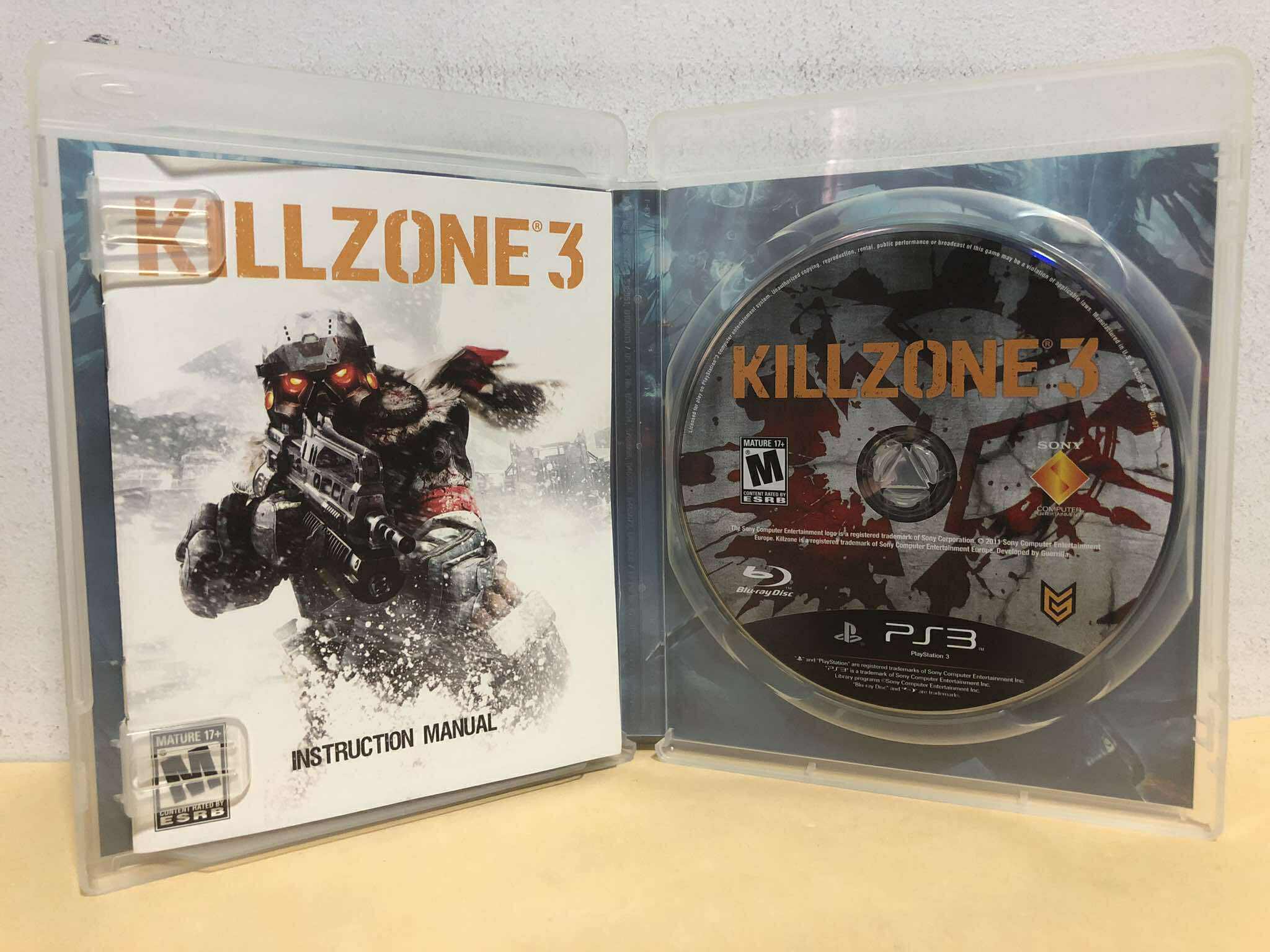 Jeu Killzone 3 PS3 Complet PAL FR - Très Bon état, Manuel Inclus, France
