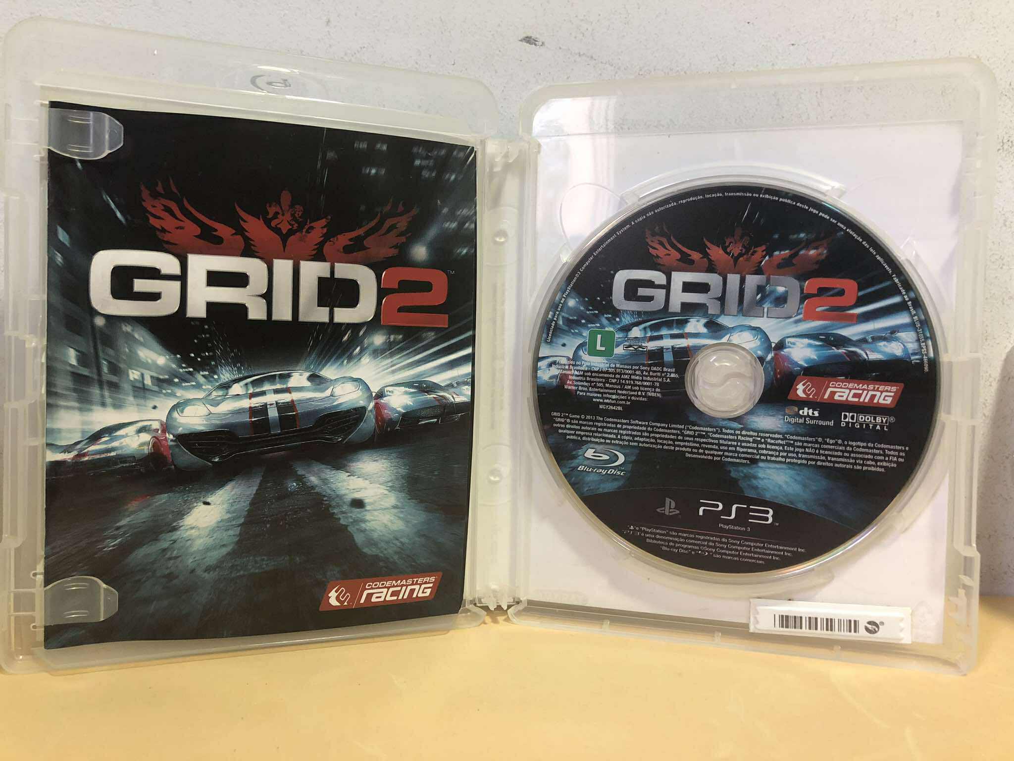 Grid 2 Nacional PS3 - SilvioPlay Games