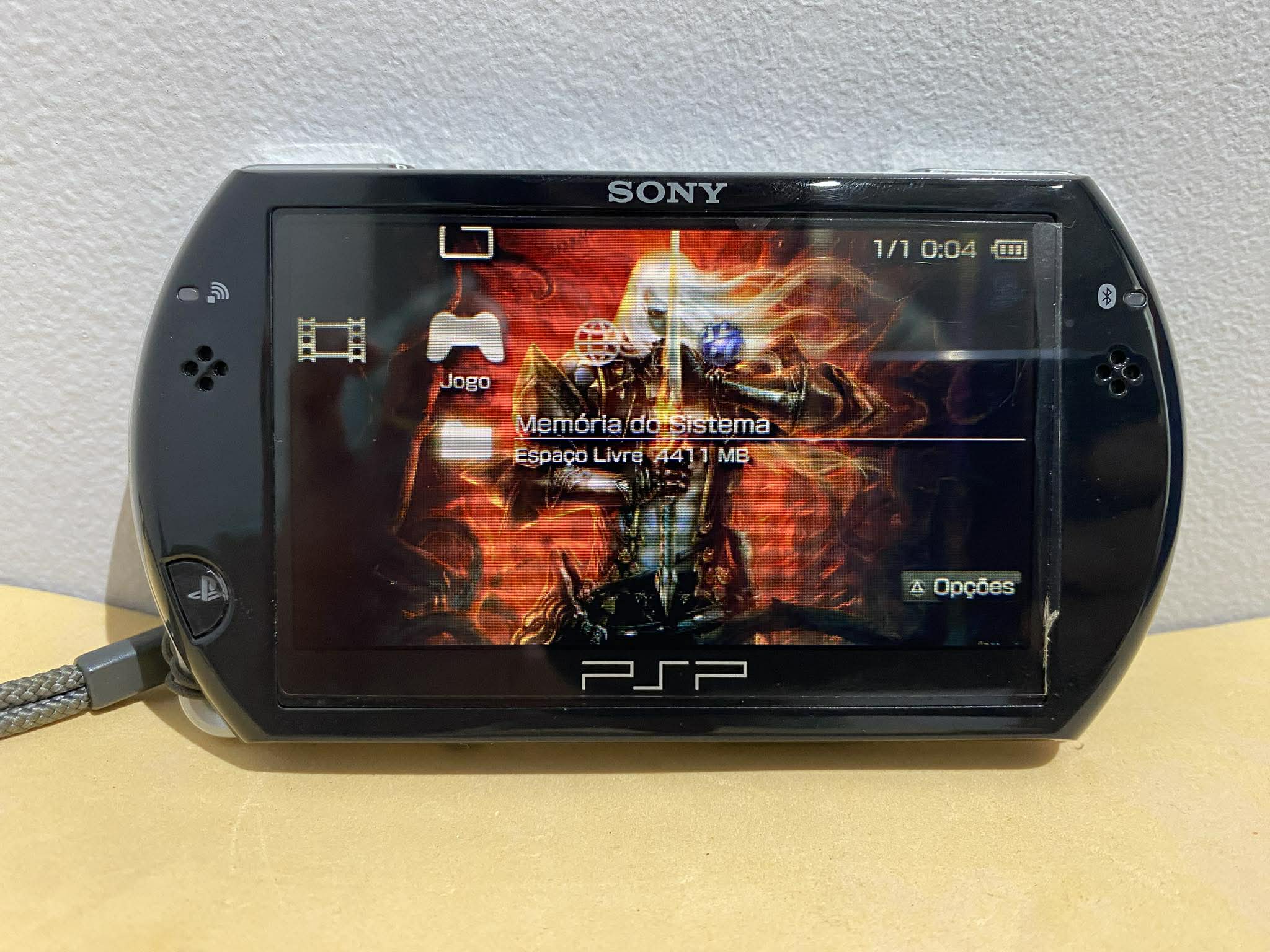 Console PSP Go 16GB de Memória - SilvioPlay Games