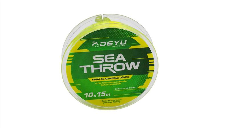 Linha De Arranque Sea Throw 0.2-0.52mm Amarelo (150mts) - Cardoso ...