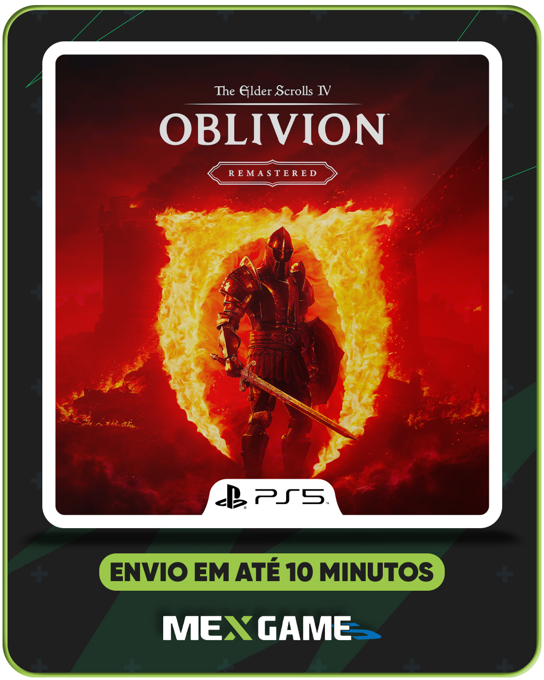 THE ELDER SCROLLS IV OBLIVION REMASTERED - PS5 - MÍDIA DIGITAL