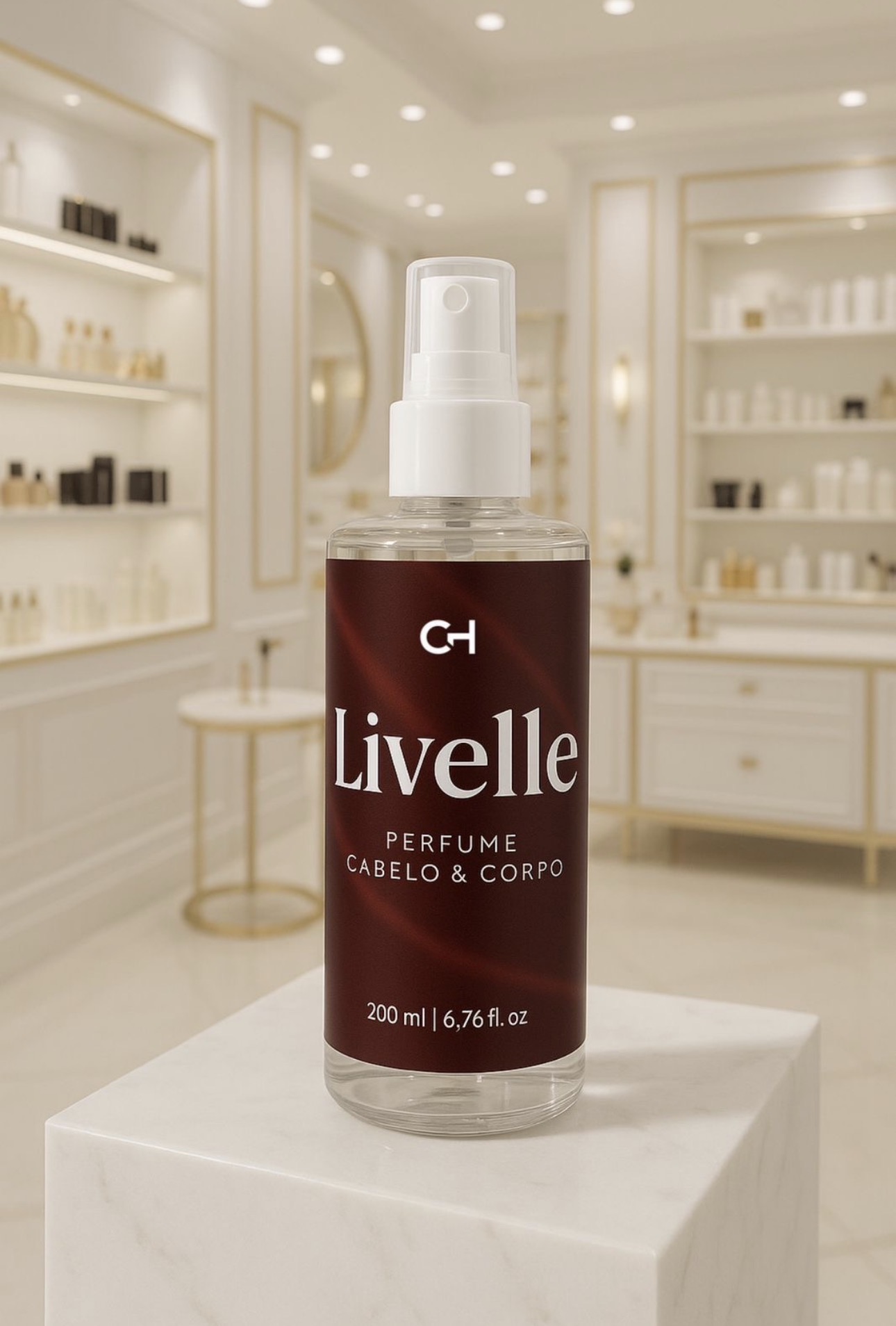 Livelle Red - Body Spray Feminino - CaHe