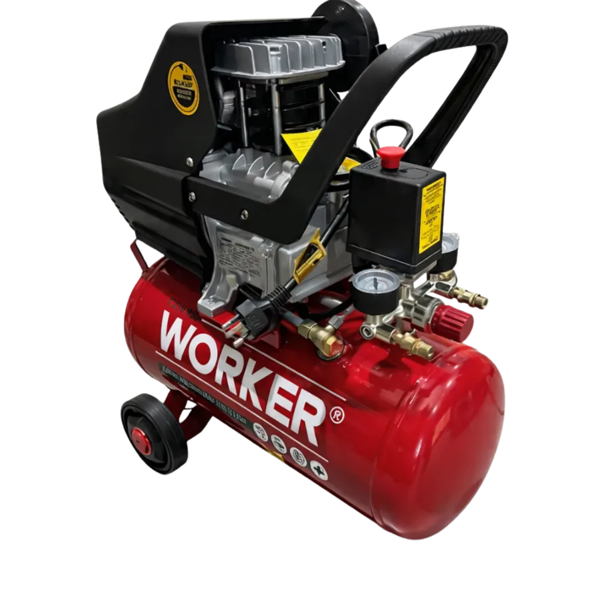 Motocompressor de Ar 8,4 pés 24L 2hp 120 Libras CAW 024 Worker