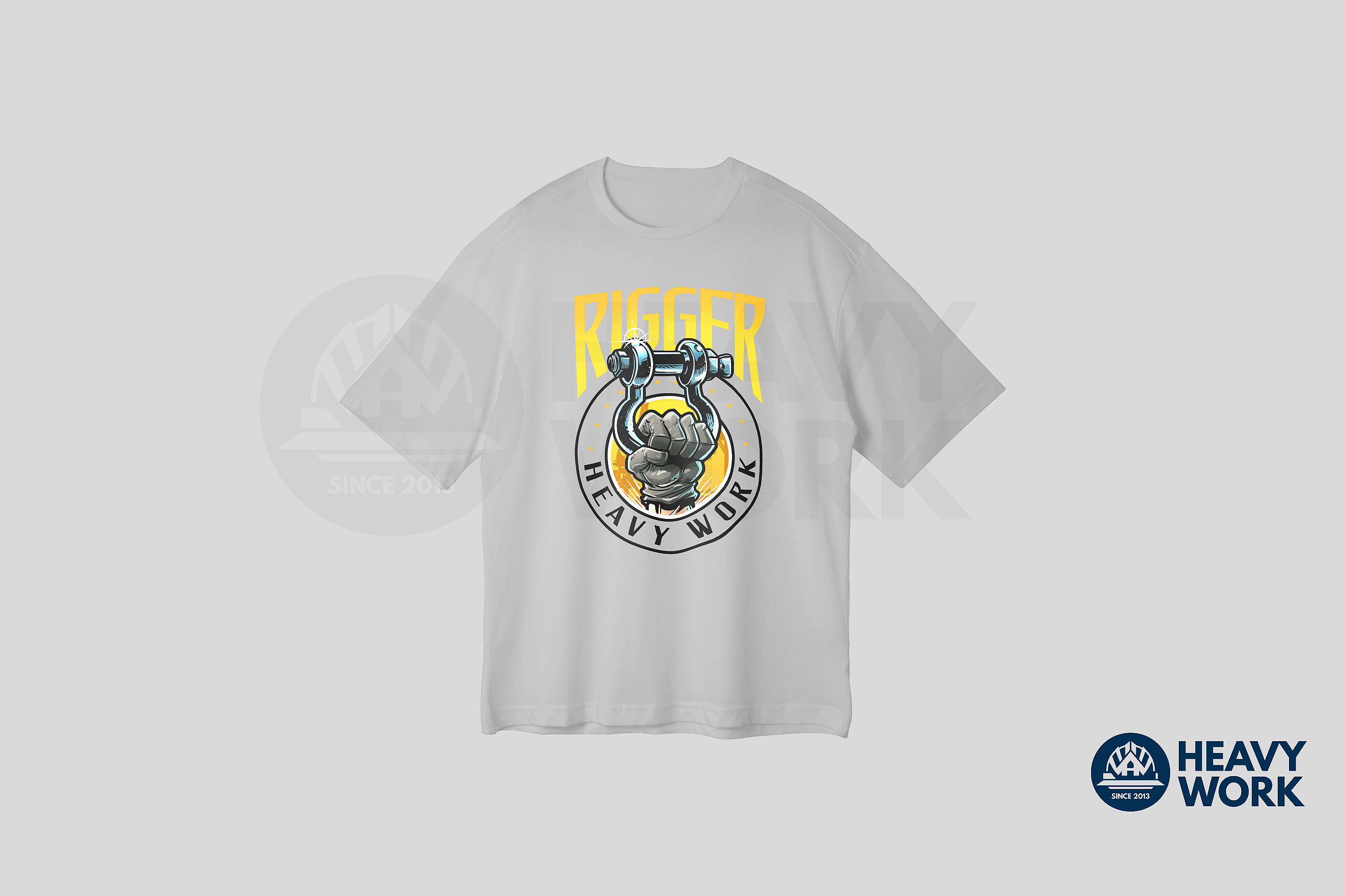 Camiseta Rigger Clássica (Modelo Oversized) - HeavyWork - Roupas