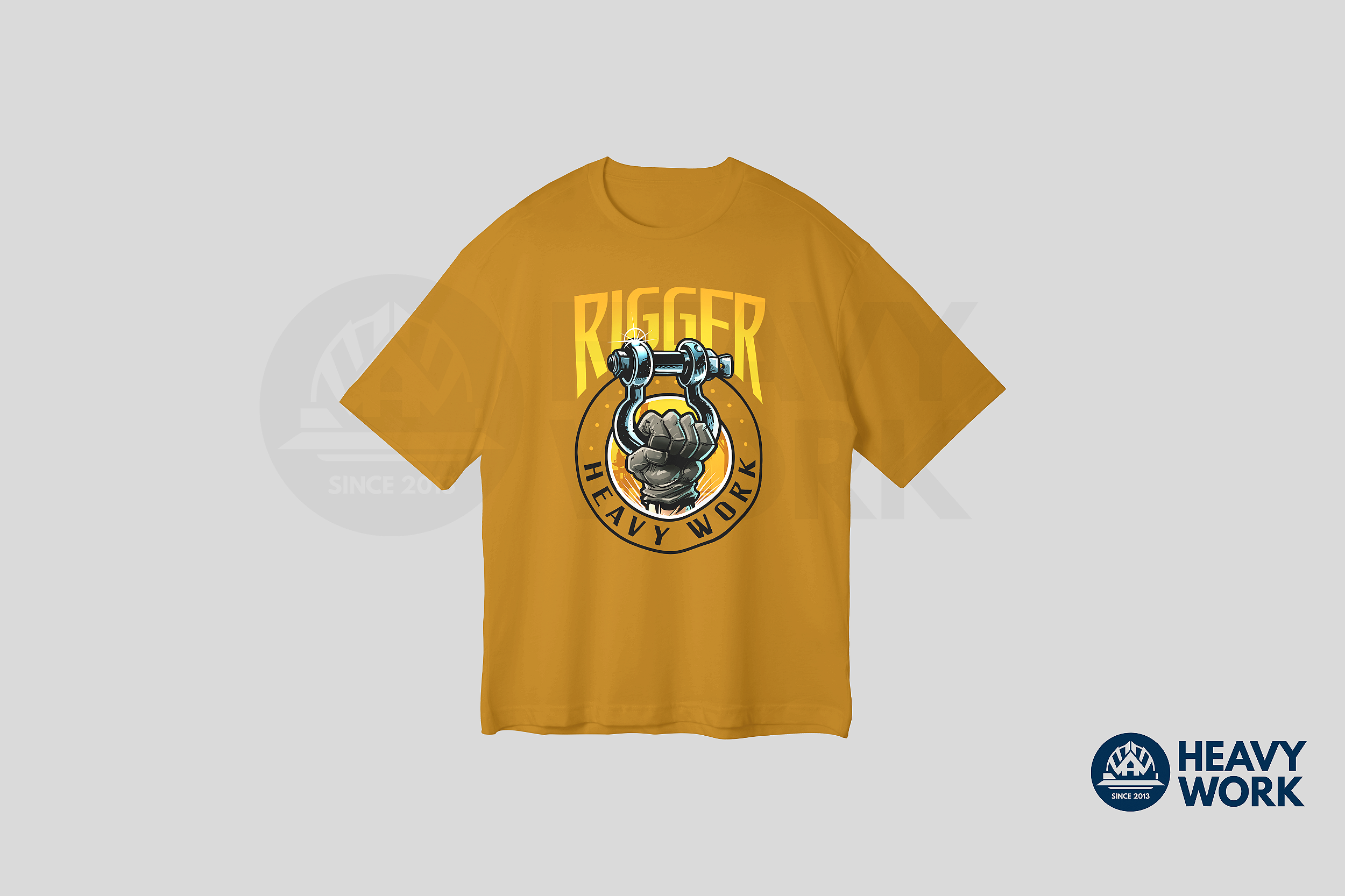 Camiseta Rigger Clássica (Modelo Oversized) - HeavyWork - Roupas